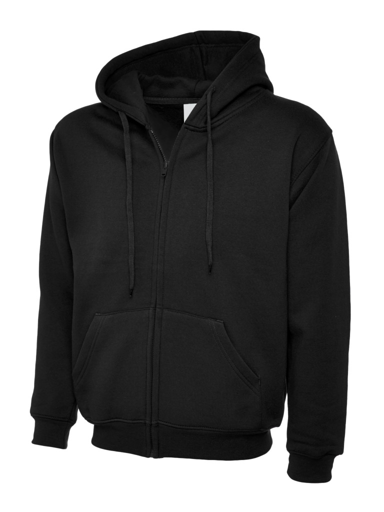 UC504 Uneek Classic Adult's Full Zip Embroidered Hoodie